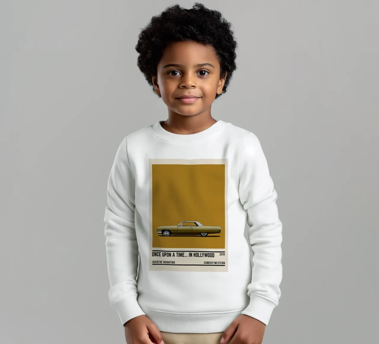 Once Upon a Time... in Hollywood car felpa bambino da TheArtstudio