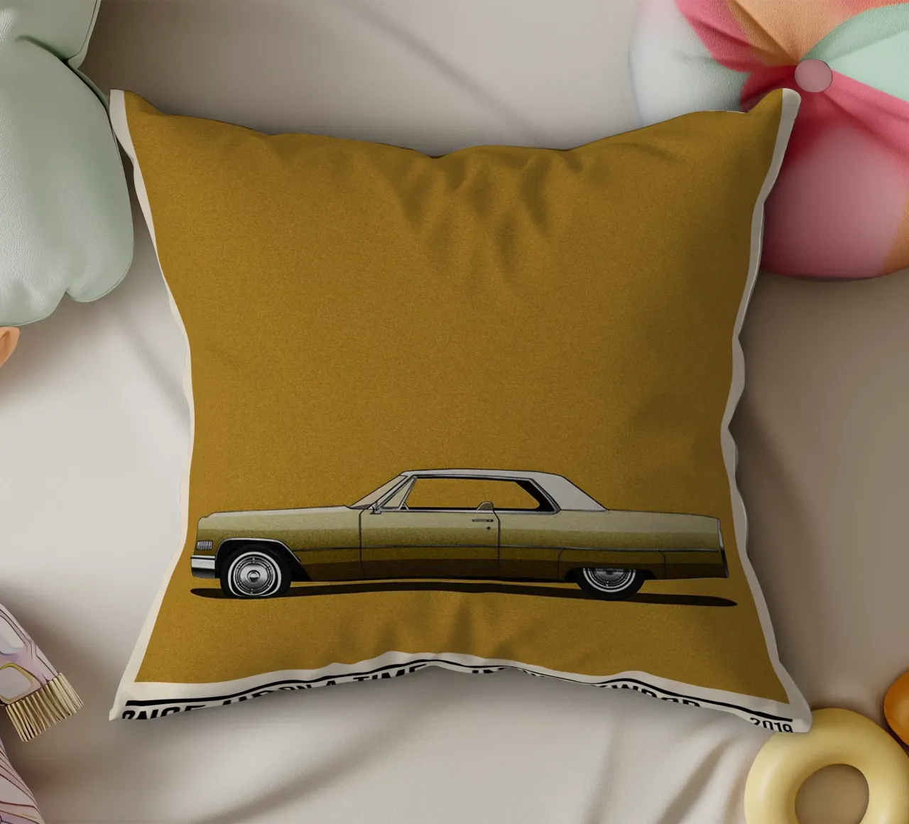 Once Upon a Time... in Hollywood car cuscino da TheArtstudio