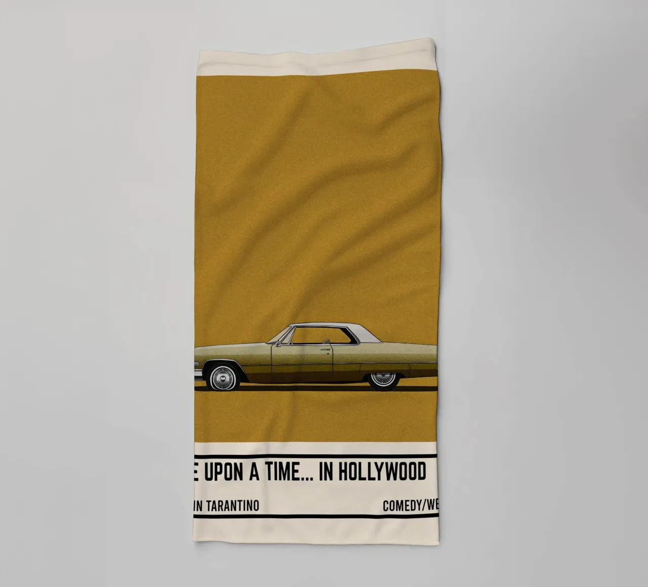Once Upon a Time... in Hollywood car asciugamano da bagno da TheArtstudio