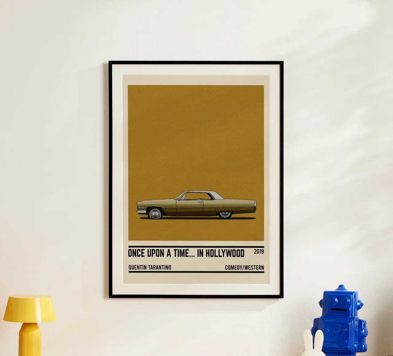 Once Upon a Time... in Hollywood car poster de TheArtstudio