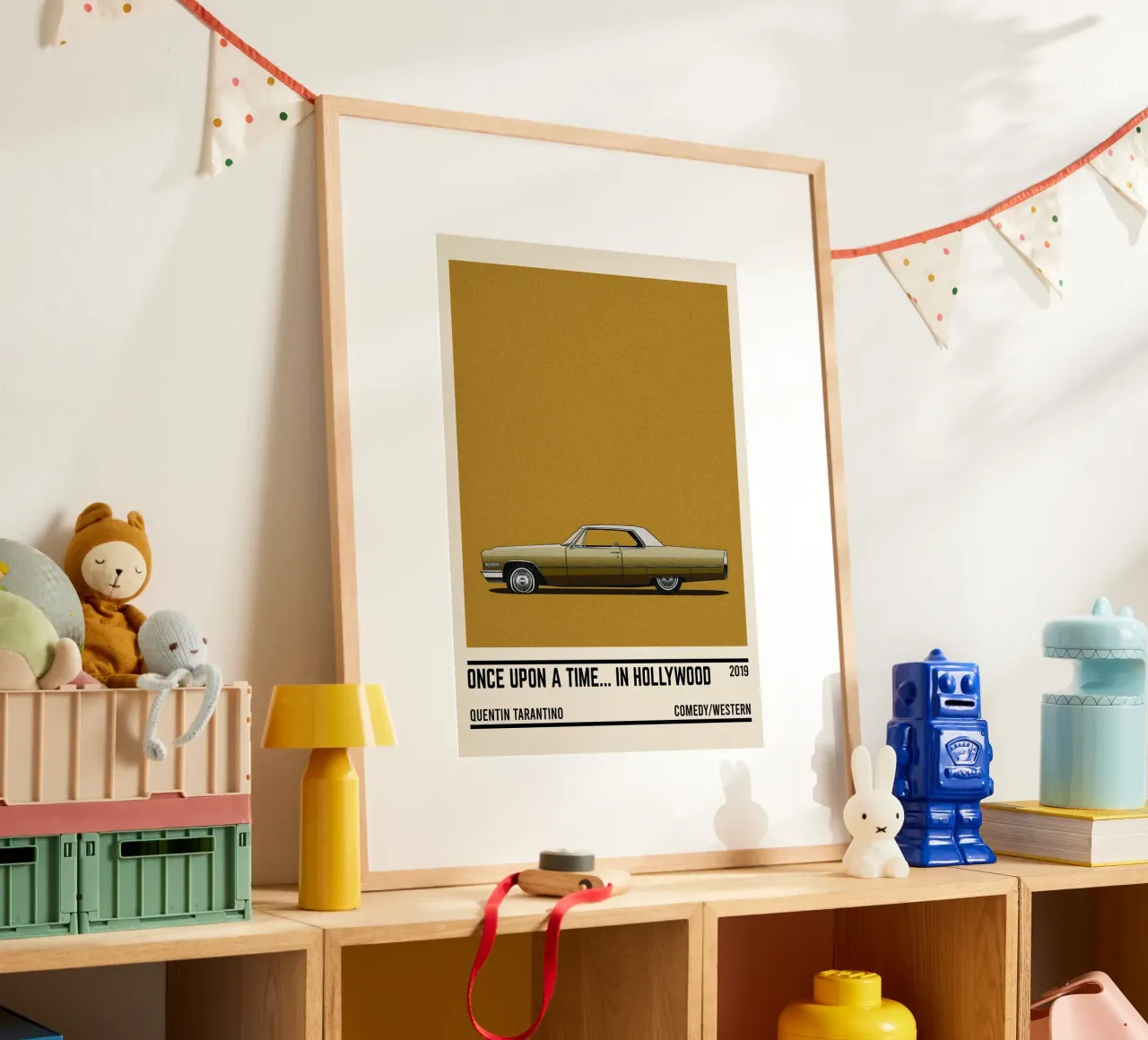 Once Upon a Time... in Hollywood car poster de TheArtstudio