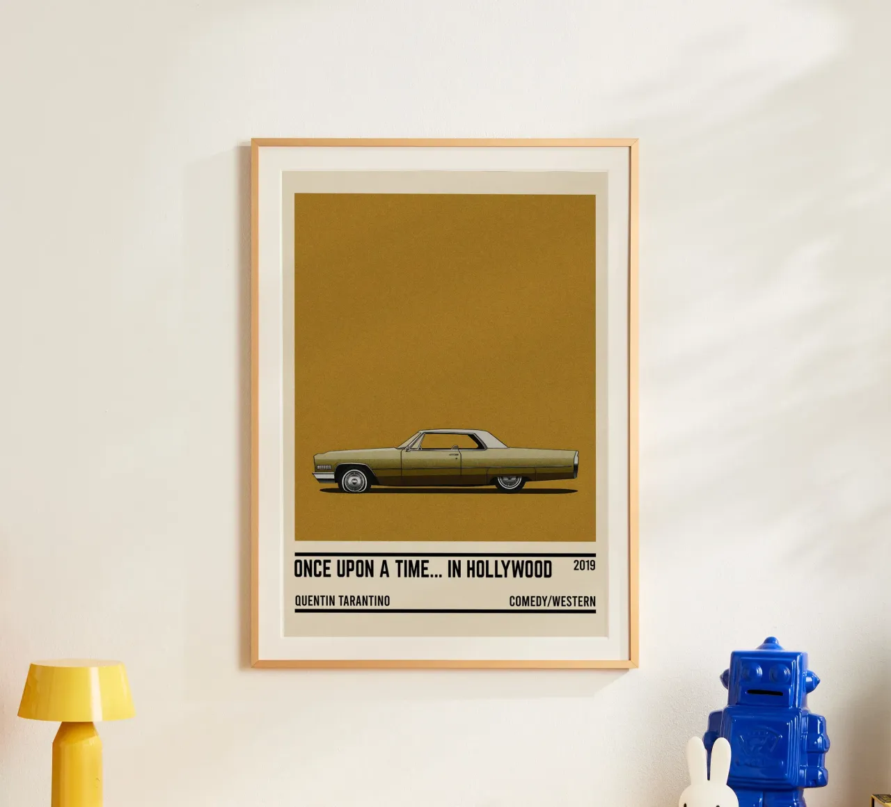 Once Upon a Time... in Hollywood car poster de TheArtstudio