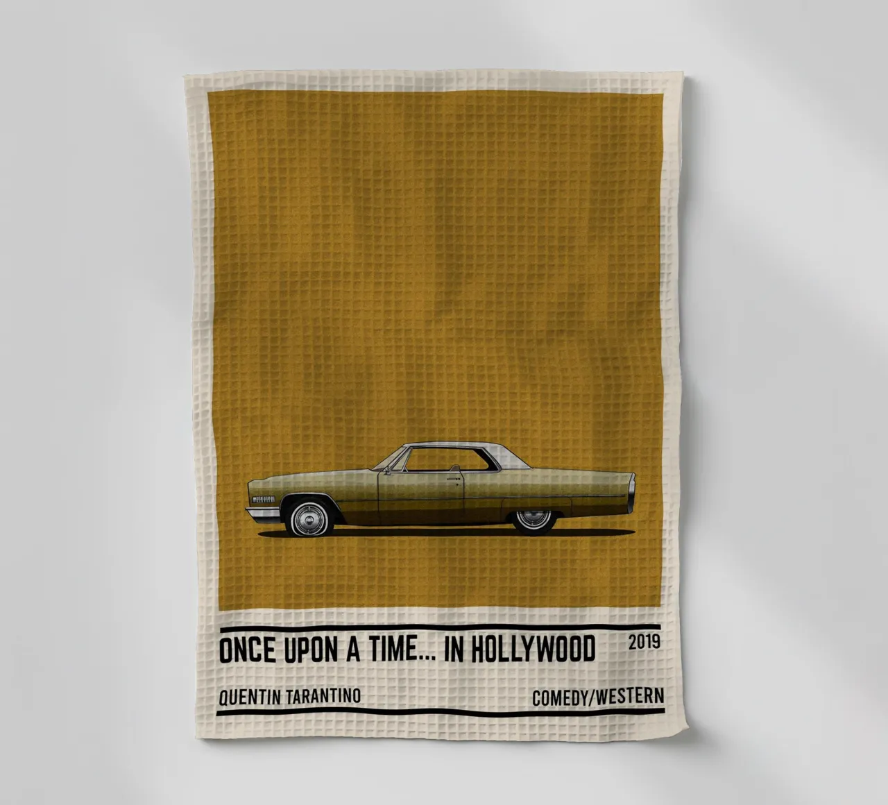 Once Upon a Time... in Hollywood car canovaccio da cucina da TheArtstudio