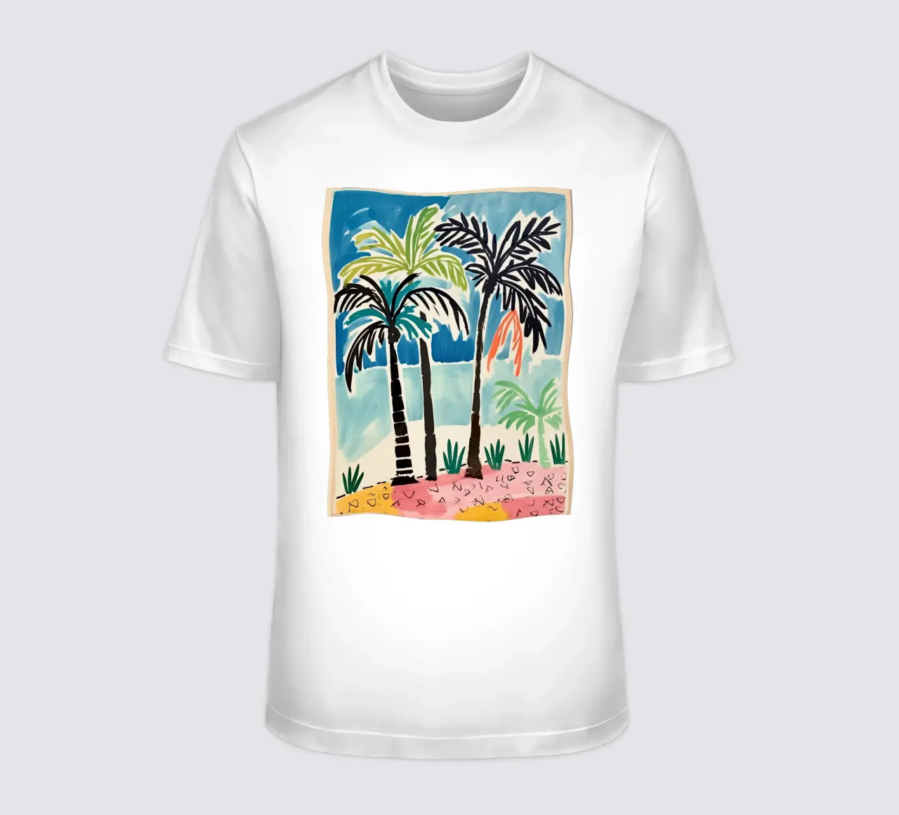 Paradiso delle palme t-shirt da DaarbyN
