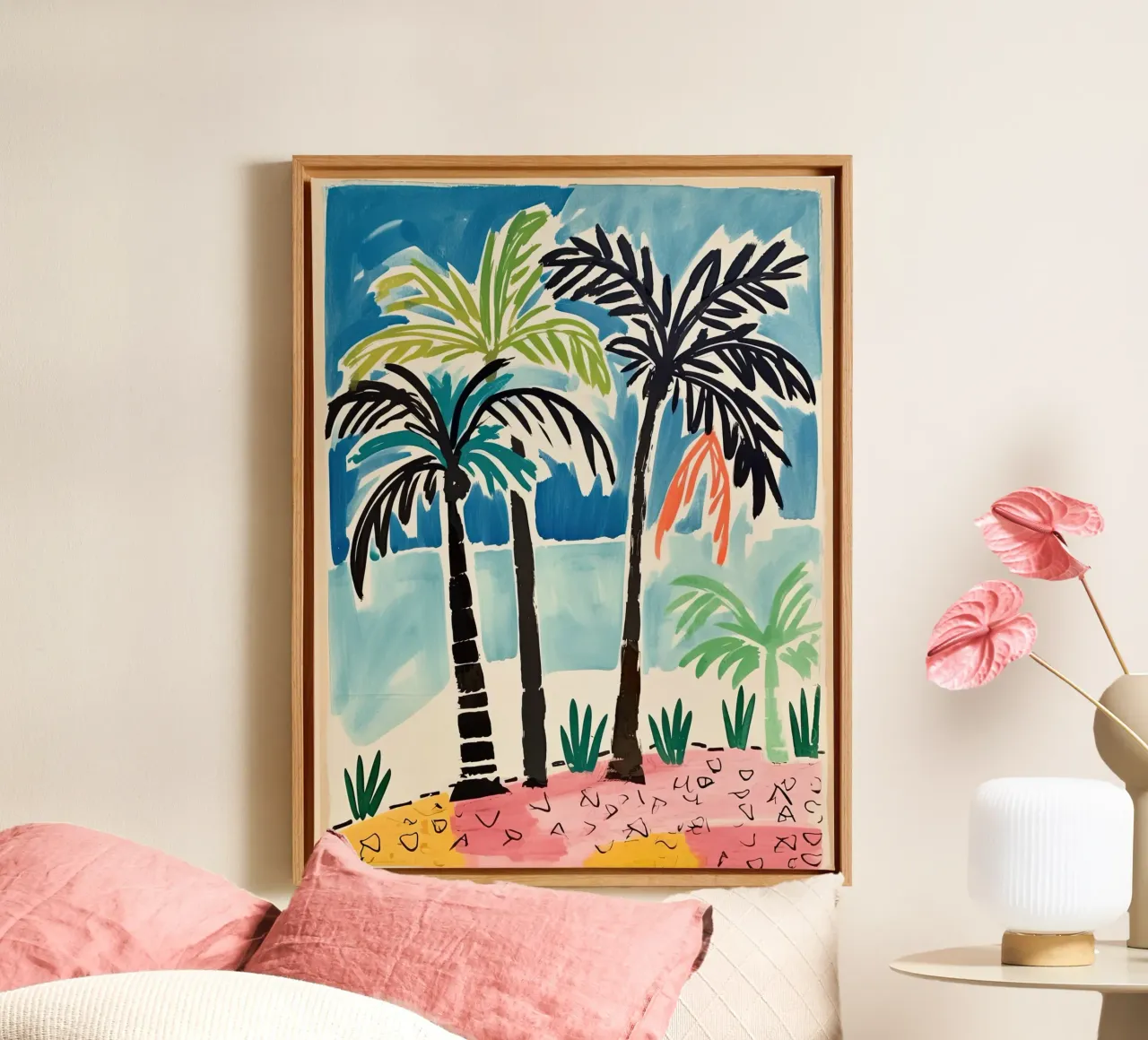 Paradiso delle palme tela da DaarbyN