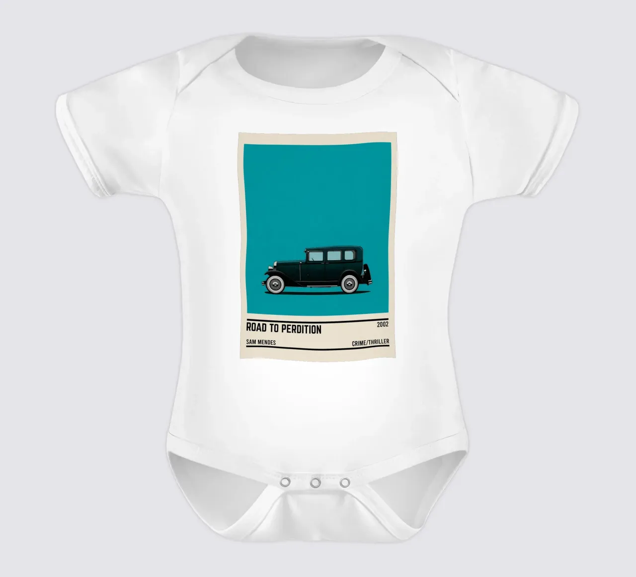 Road to Perdition car body neonato maniche corte da TheArtstudio