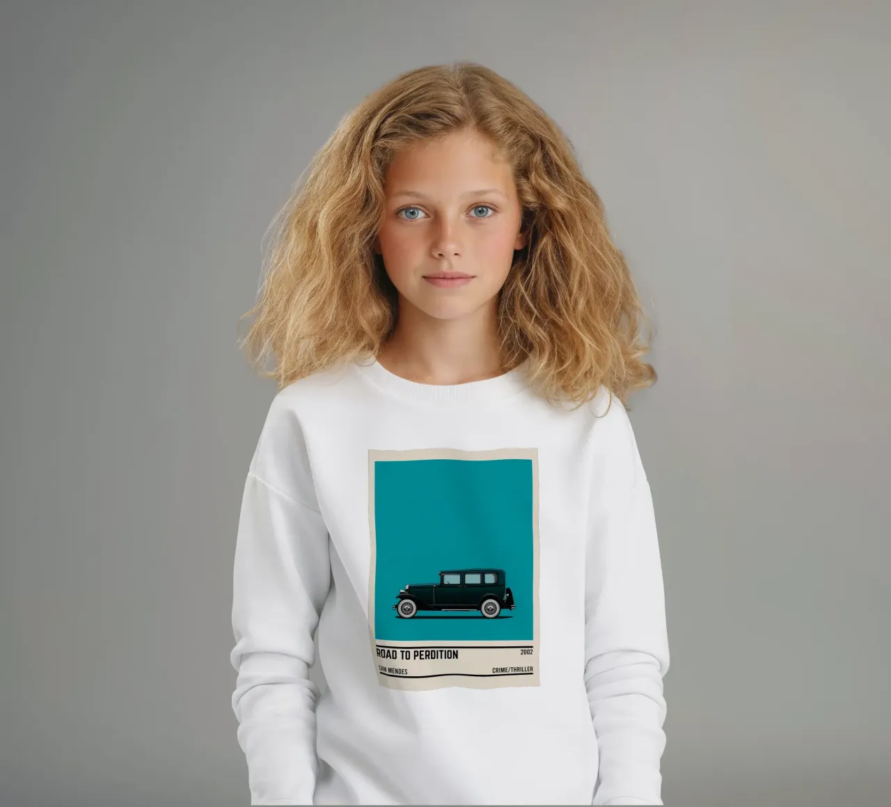 Road to Perdition car felpa bambino da TheArtstudio