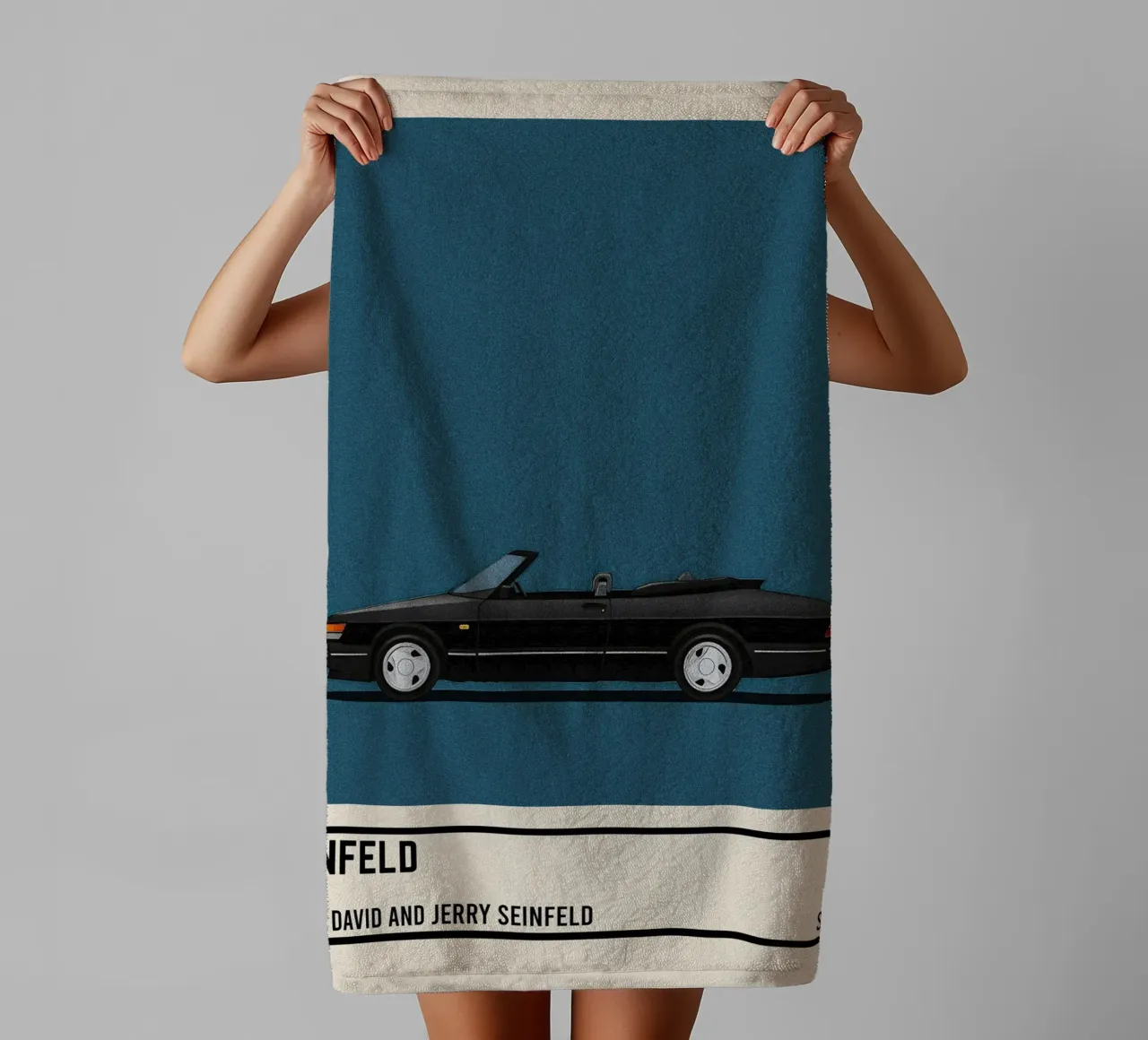 Seinfeld car asciugamano da bagno da TheArtstudio