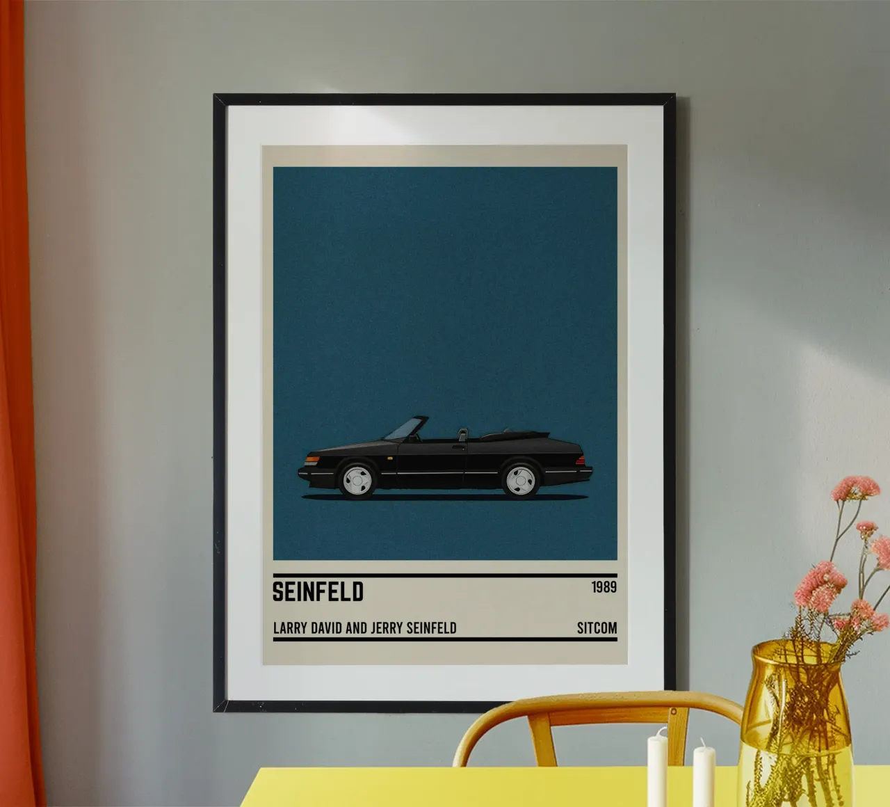 Seinfeld car carta hahnemühle da TheArtstudio