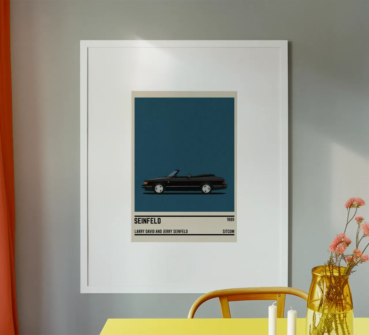 Seinfeld car carta hahnemühle da TheArtstudio