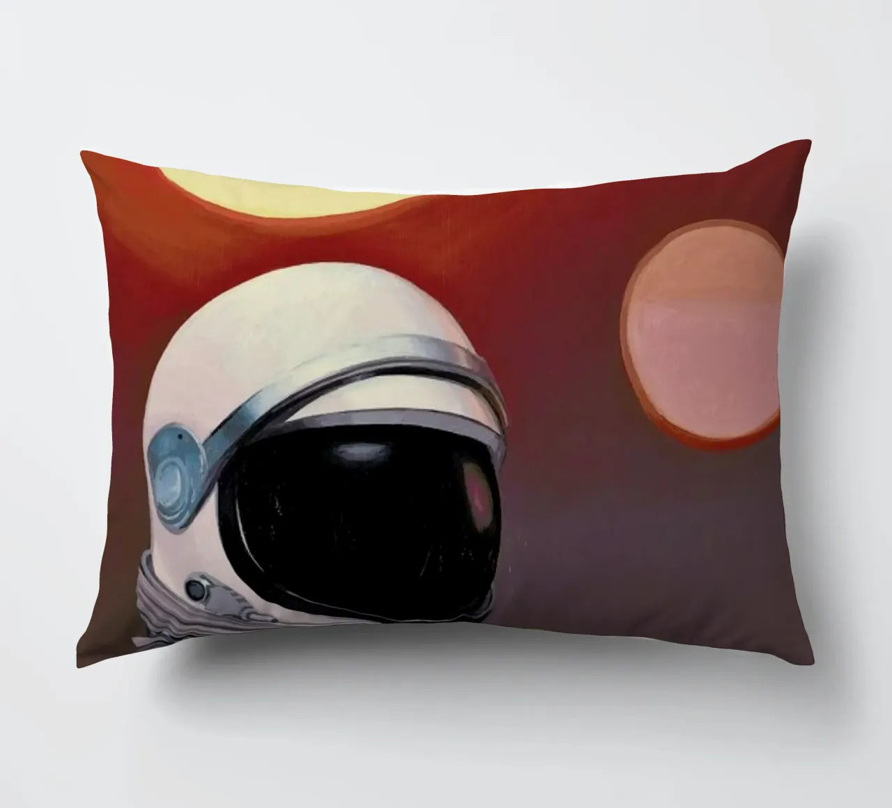 Twin Suns And Donuts cuscino da Scott Listfield