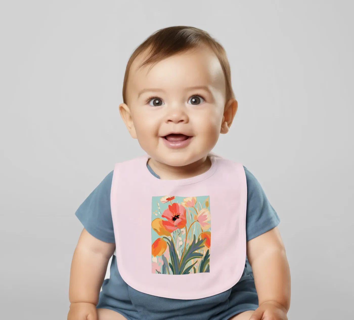 Wildblumen Babylätzchen von DaarbyN