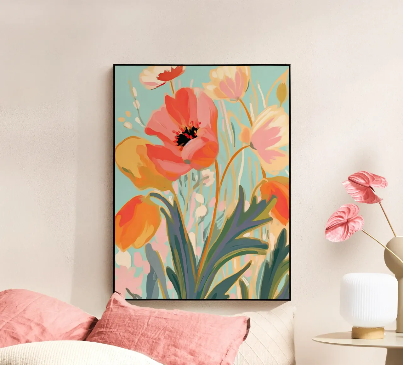 Wildflowers acrylic glass by DaarbyN