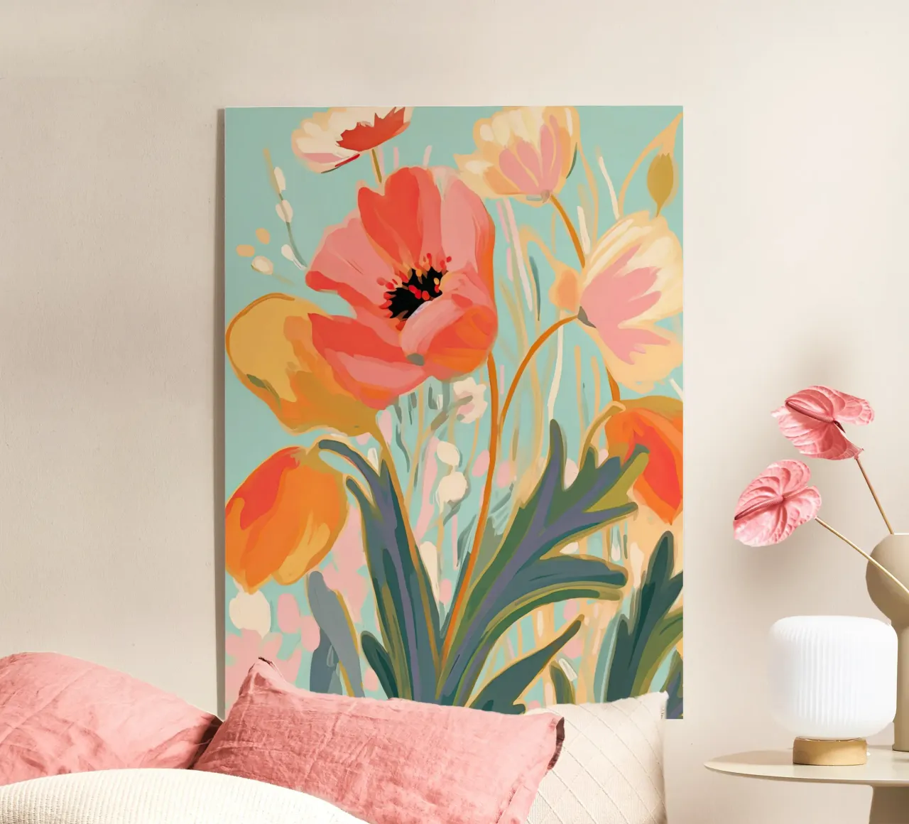 Wildflowers acrylic glass by DaarbyN