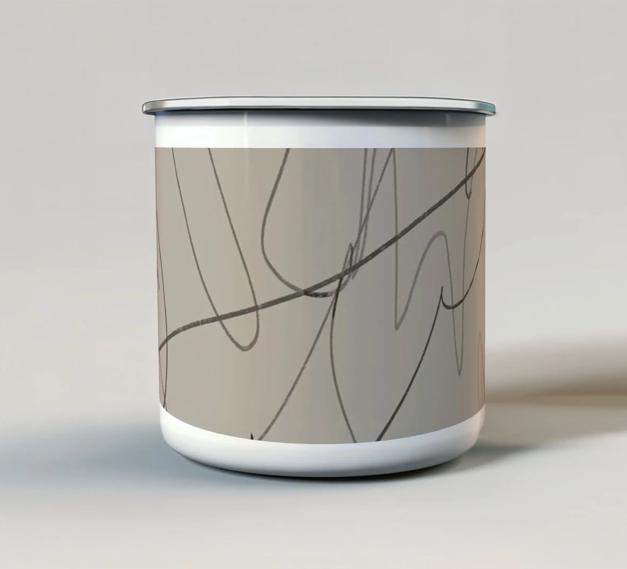 Posso avere il suo autografo? tazza in smalto da Studio B