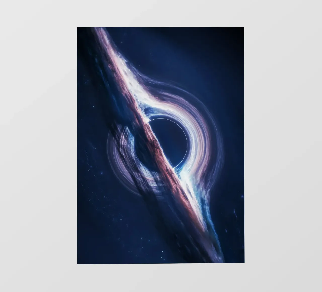 Interstellar Black Hole pellicola backlit da nabakumov
