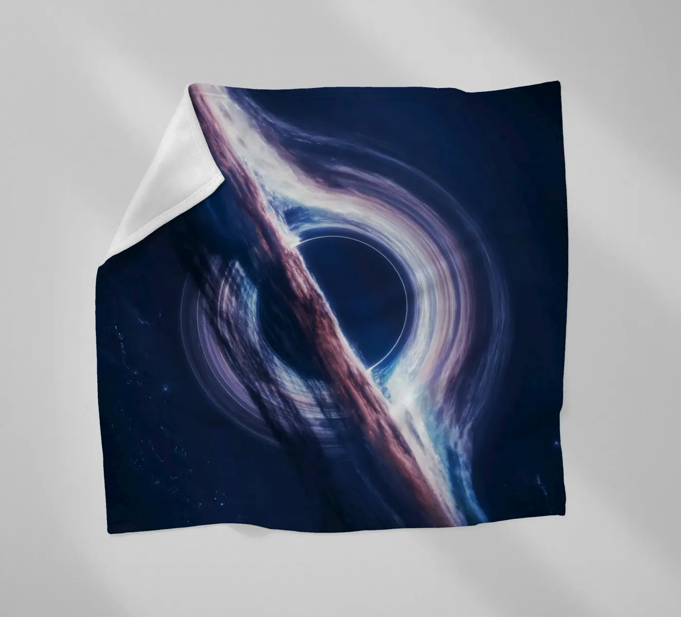 Interstellar Black Hole fleecedeken van nabakumov