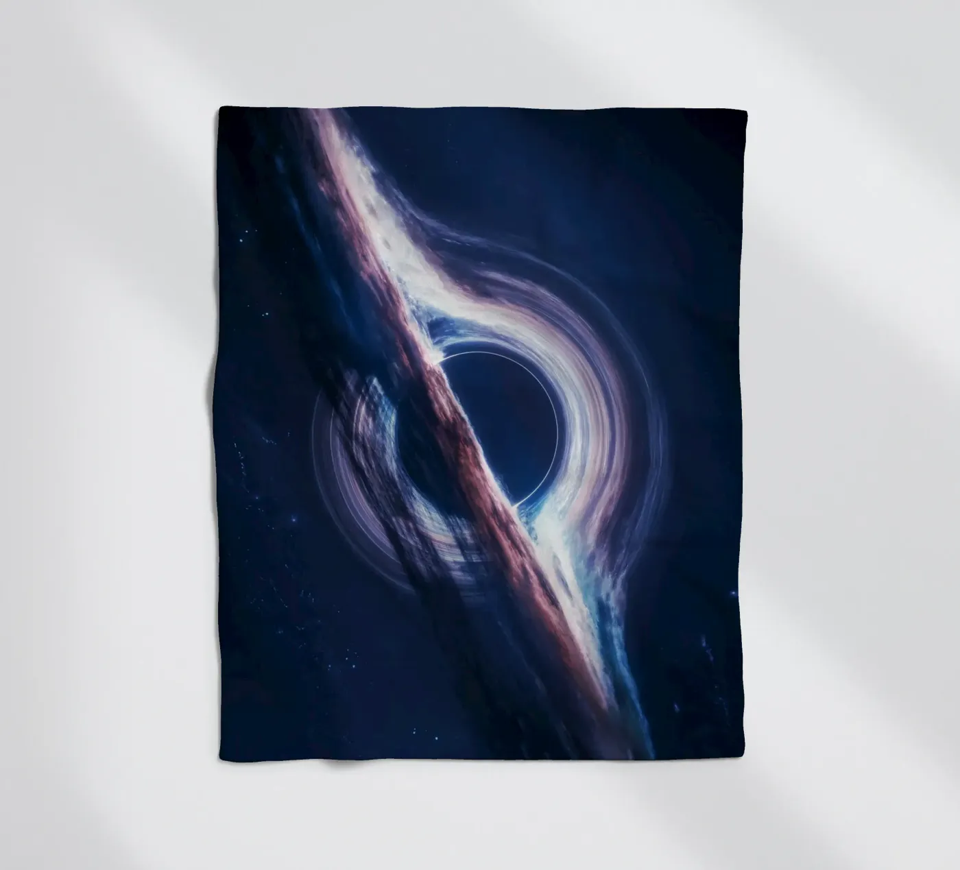 Interstellar Black Hole fleecedeken van nabakumov