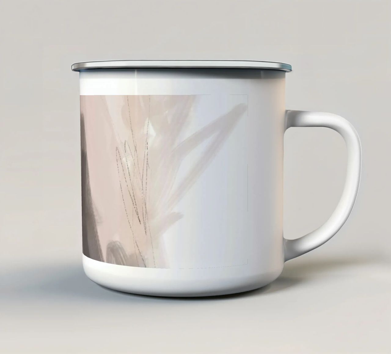 Ti ho comprato dei fiori tazza in smalto da Studio B