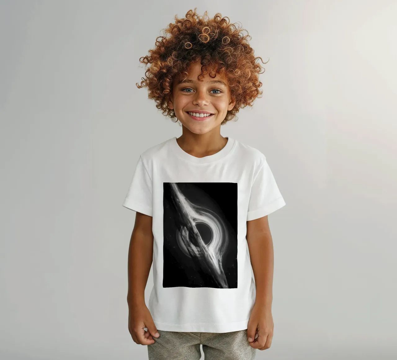 Interstellar BW t-shirt bambini da nabakumov