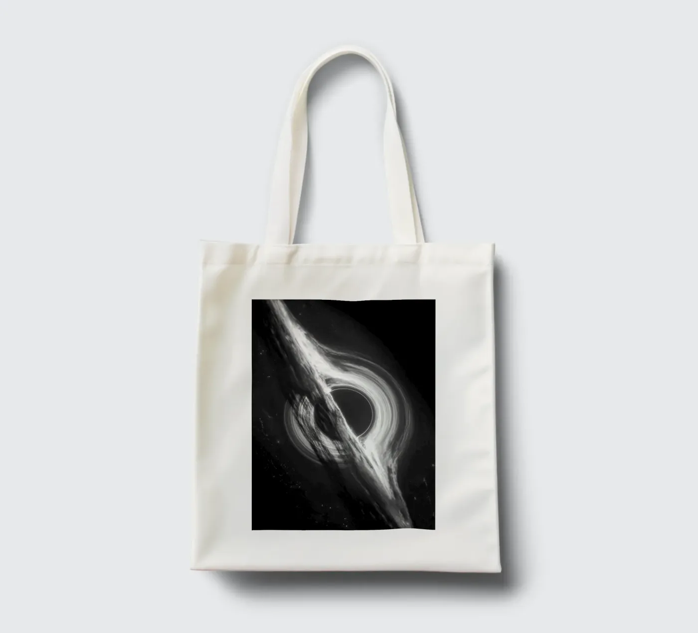Interstellar BW tote bag by nabakumov