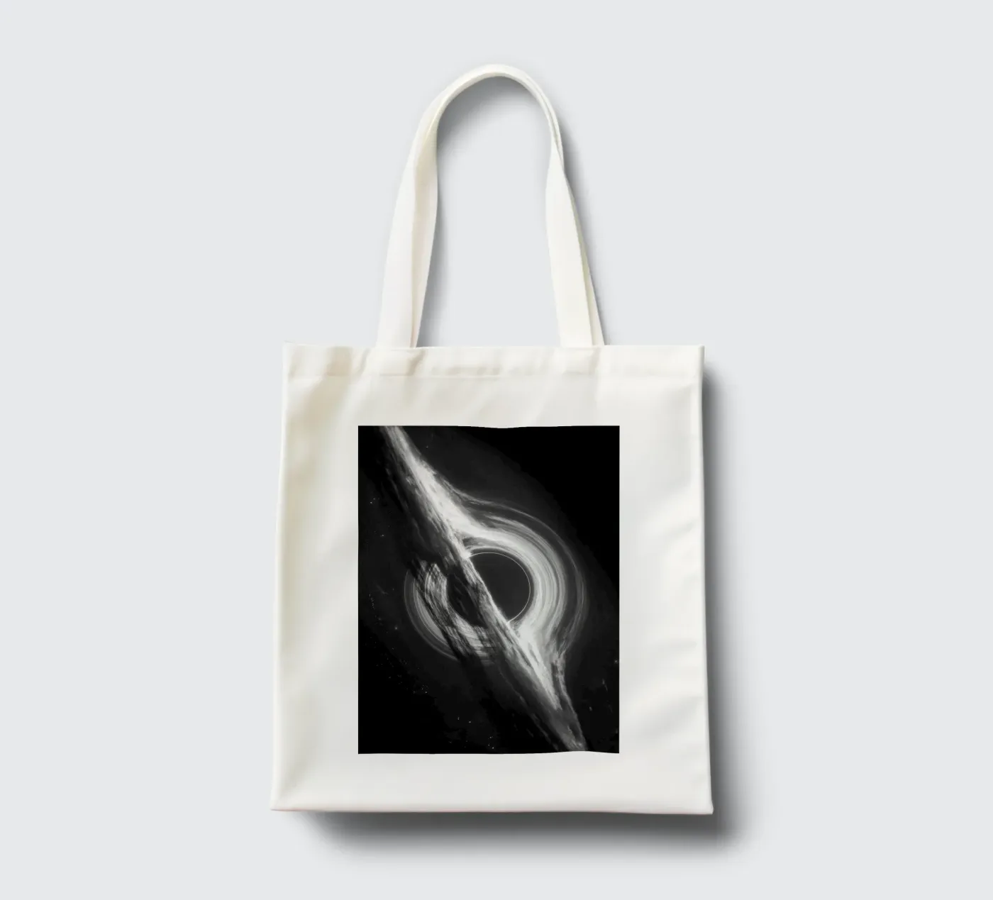 Interstellar BW tote bag by nabakumov
