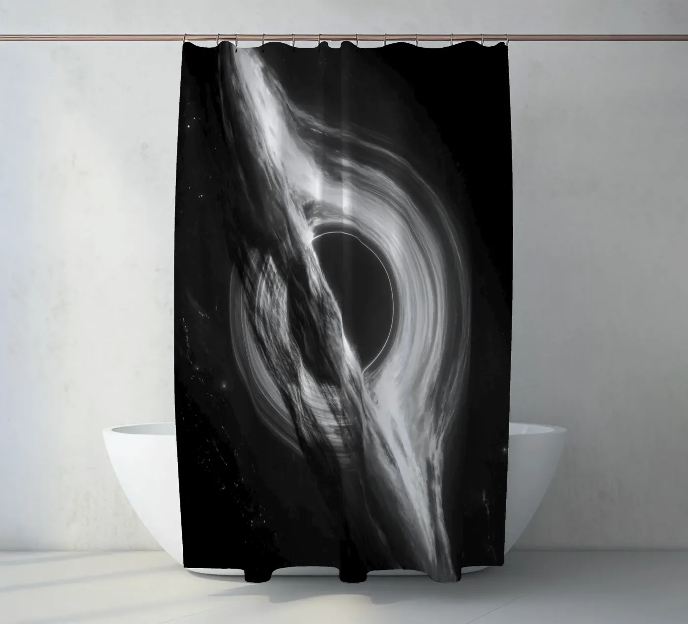 Interstellar BW Duschvorhang von nabakumov