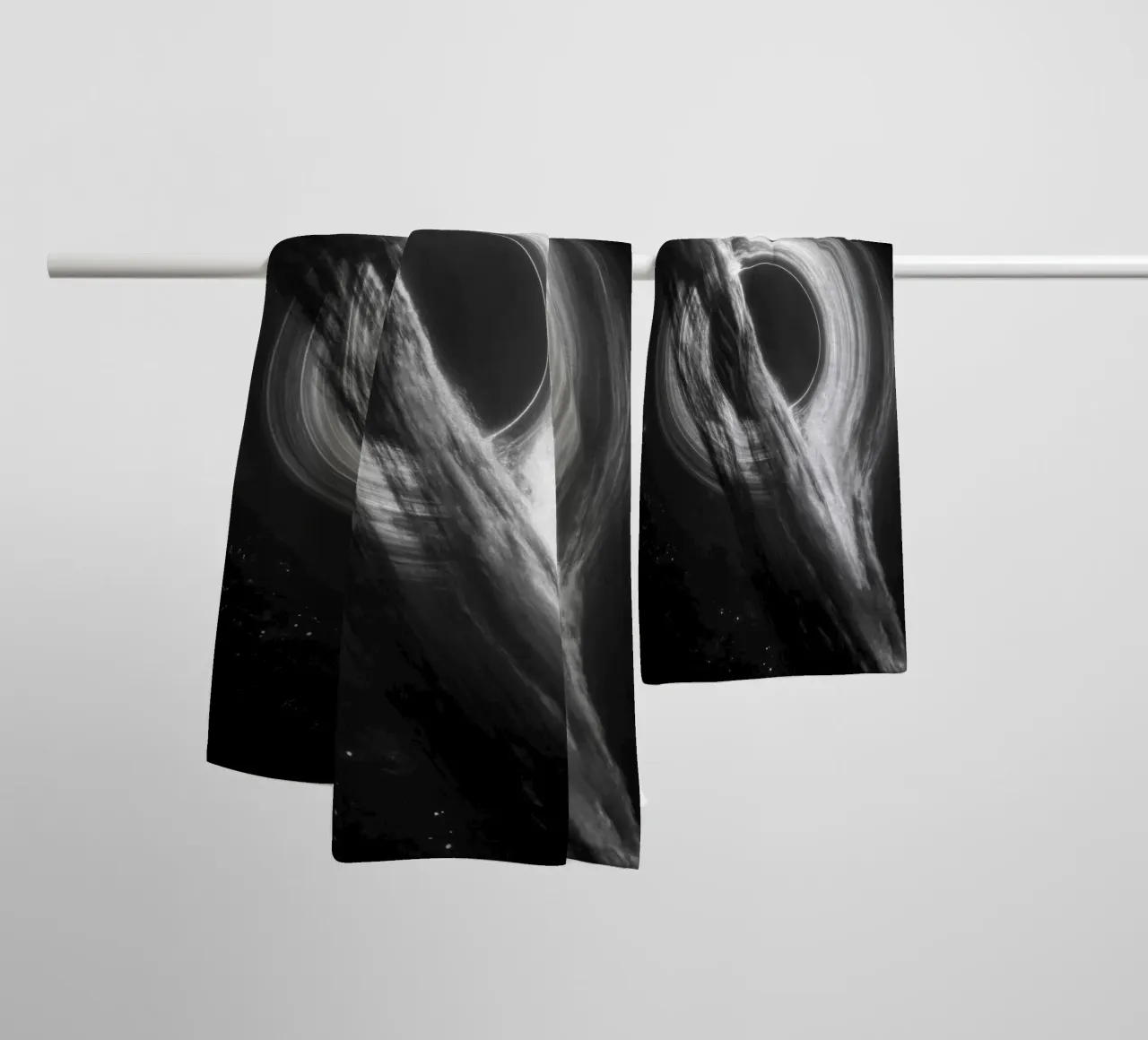 Interstellar BW towel by nabakumov