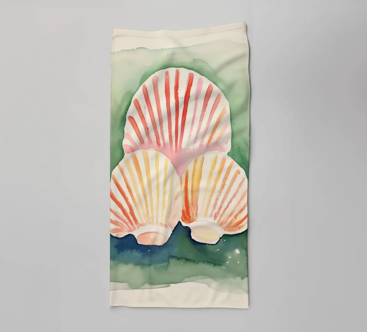 Coastal Vibes towel by DaarbyN