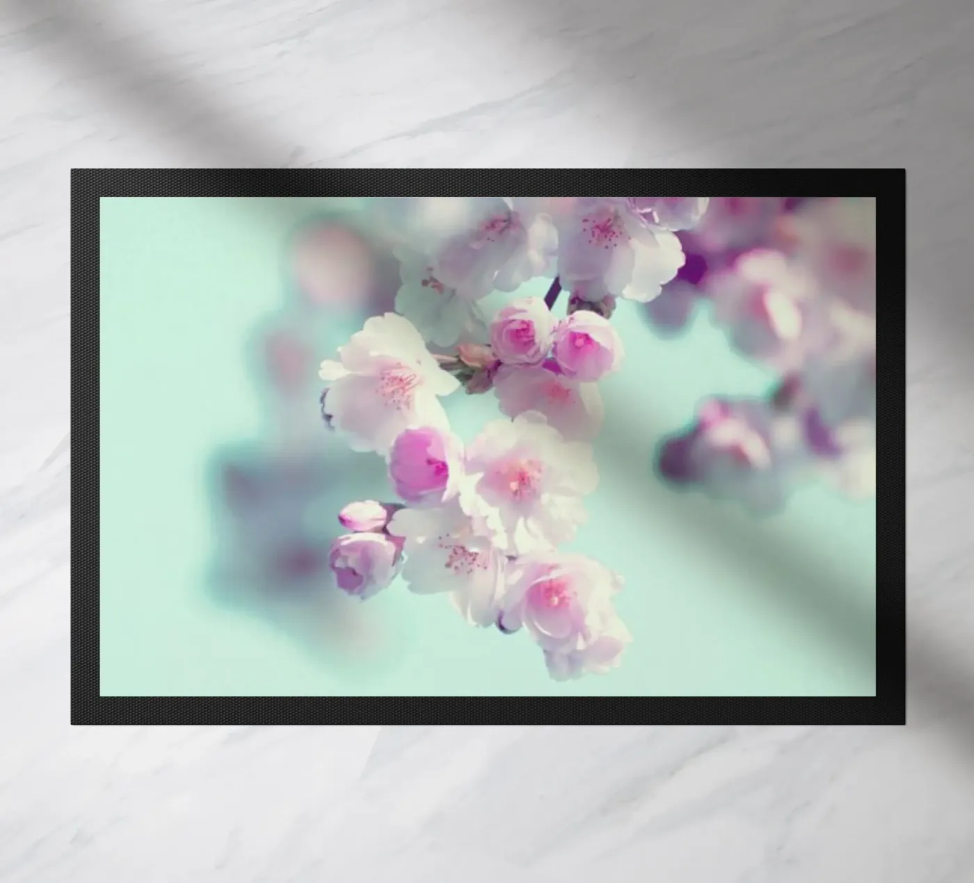 Cherry Dance doormat by Monika Strigel