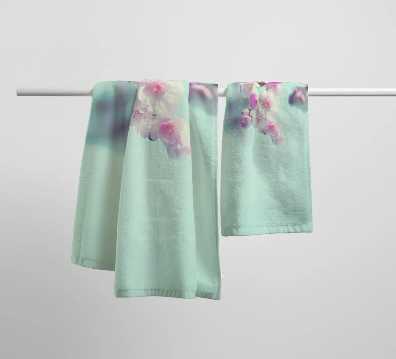 Cherry Dance towel by Monika Strigel