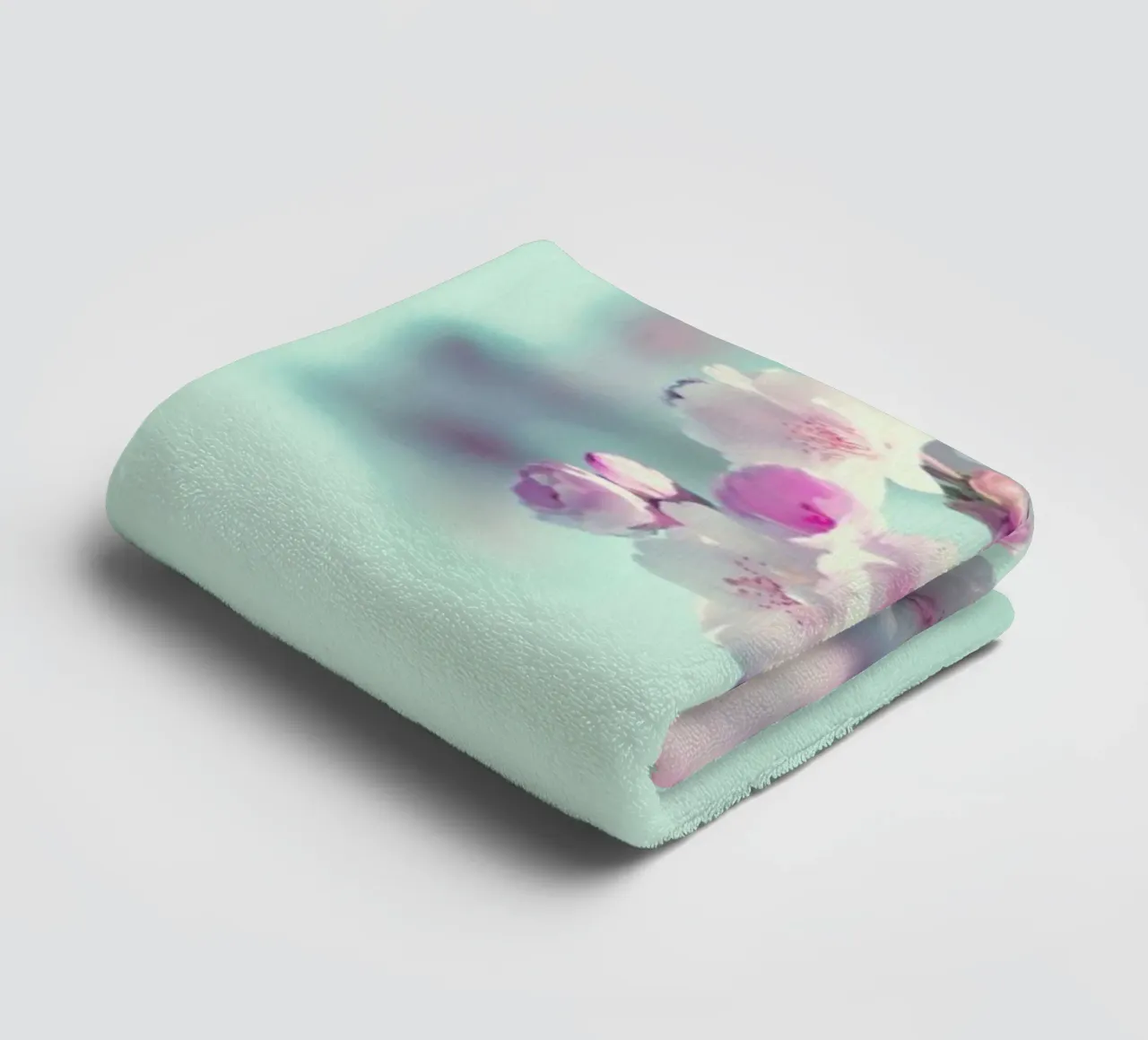 Cherry Dance towel by Monika Strigel