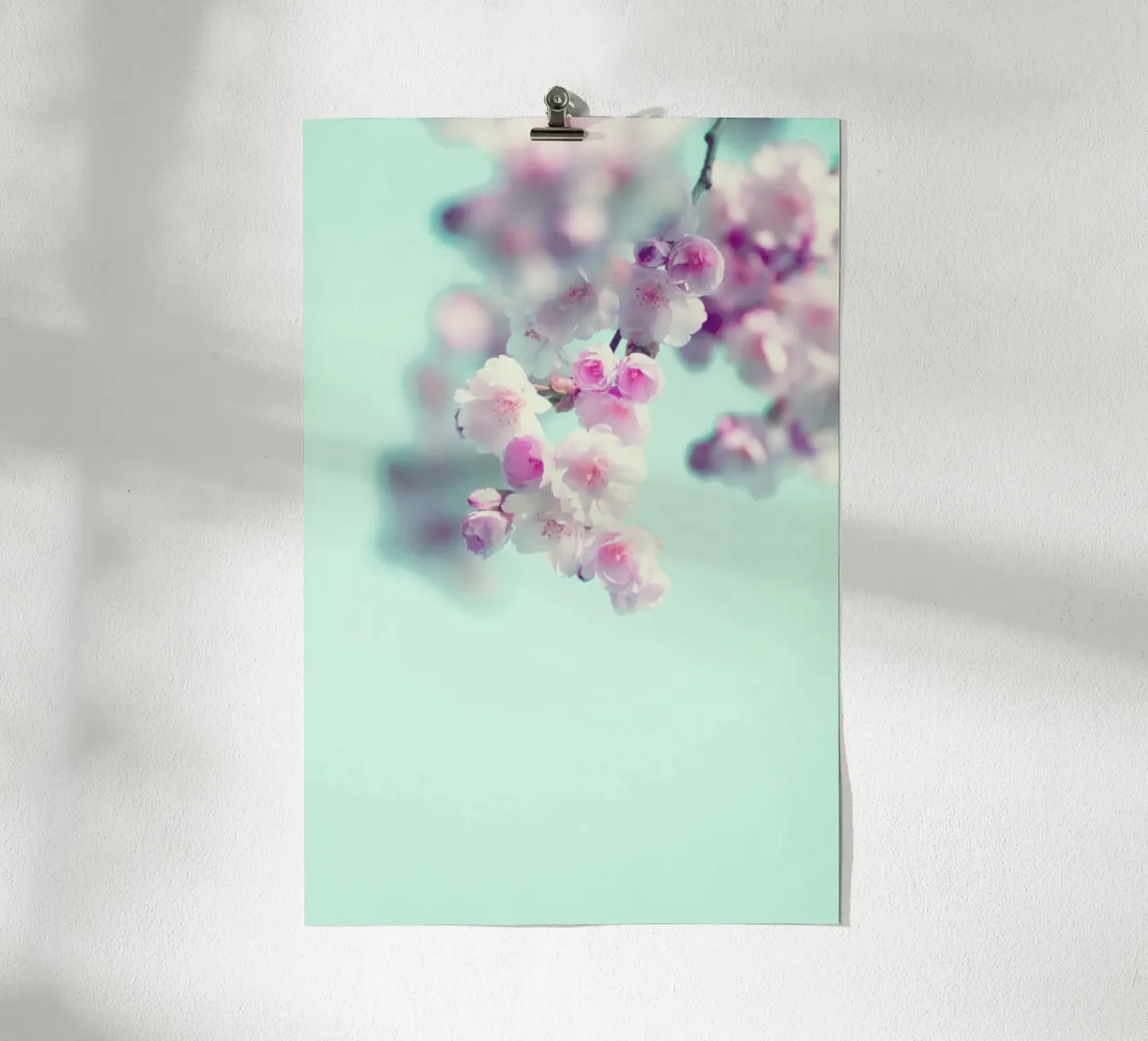 Cherry Dance poster con telaio in plastica da Monika Strigel