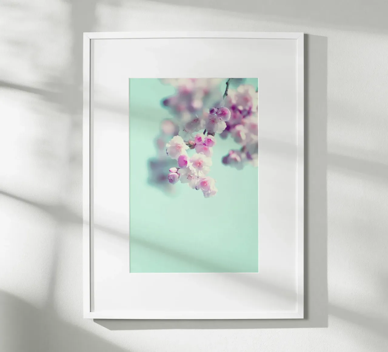 Cherry Dance poster con telaio in plastica da Monika Strigel
