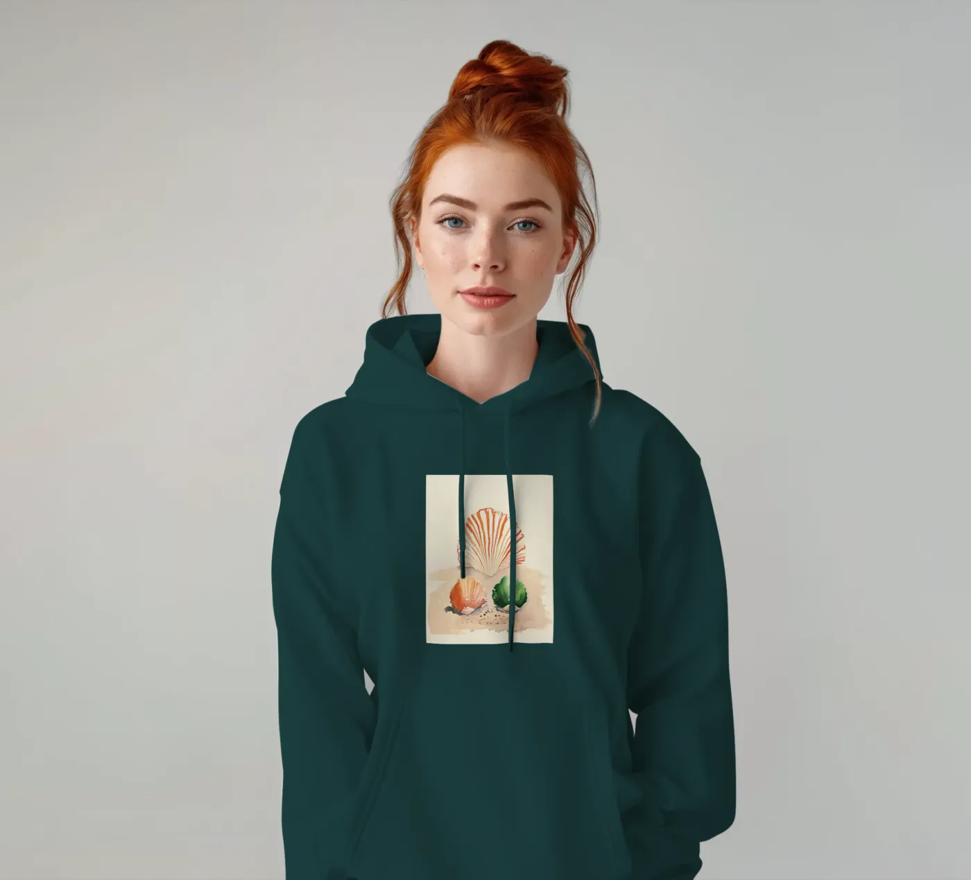 Seashells hoodie by DaarbyN