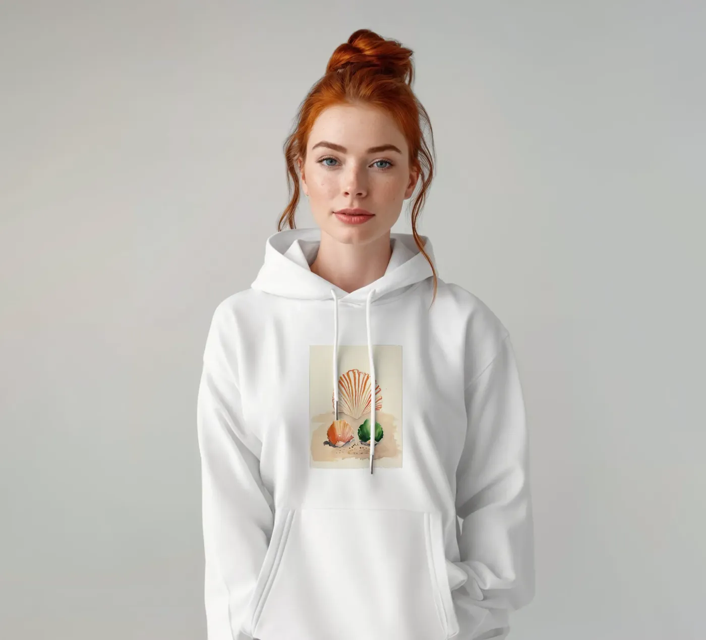 Seashells hoodie by DaarbyN