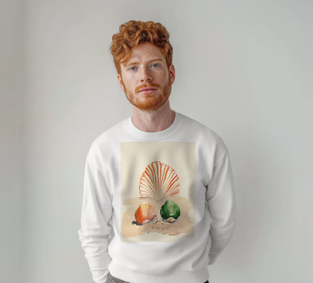 Muscheln Sweatshirt von DaarbyN