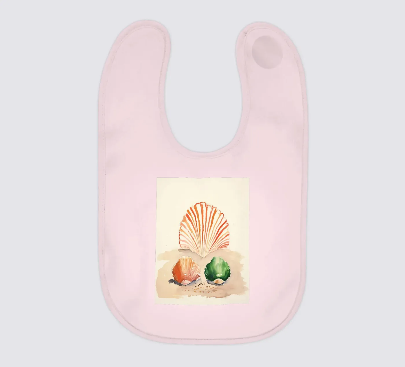 Muscheln Babylätzchen von DaarbyN