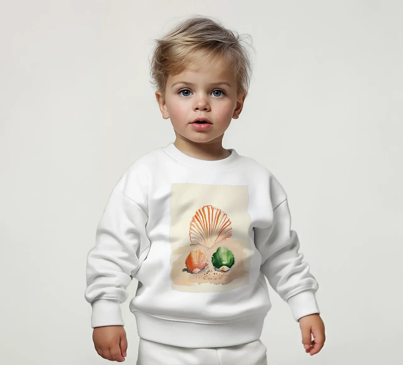 Conchas sudadera de bebé de DaarbyN