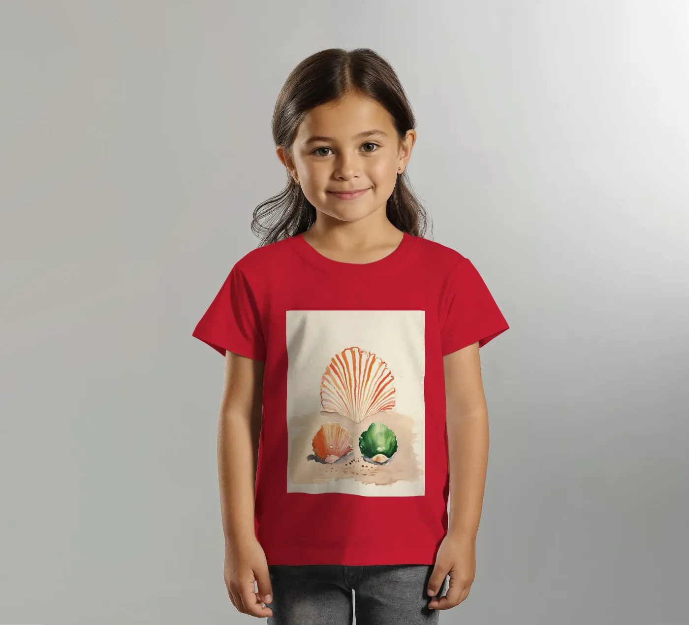Seashells t-shirt bambini da DaarbyN