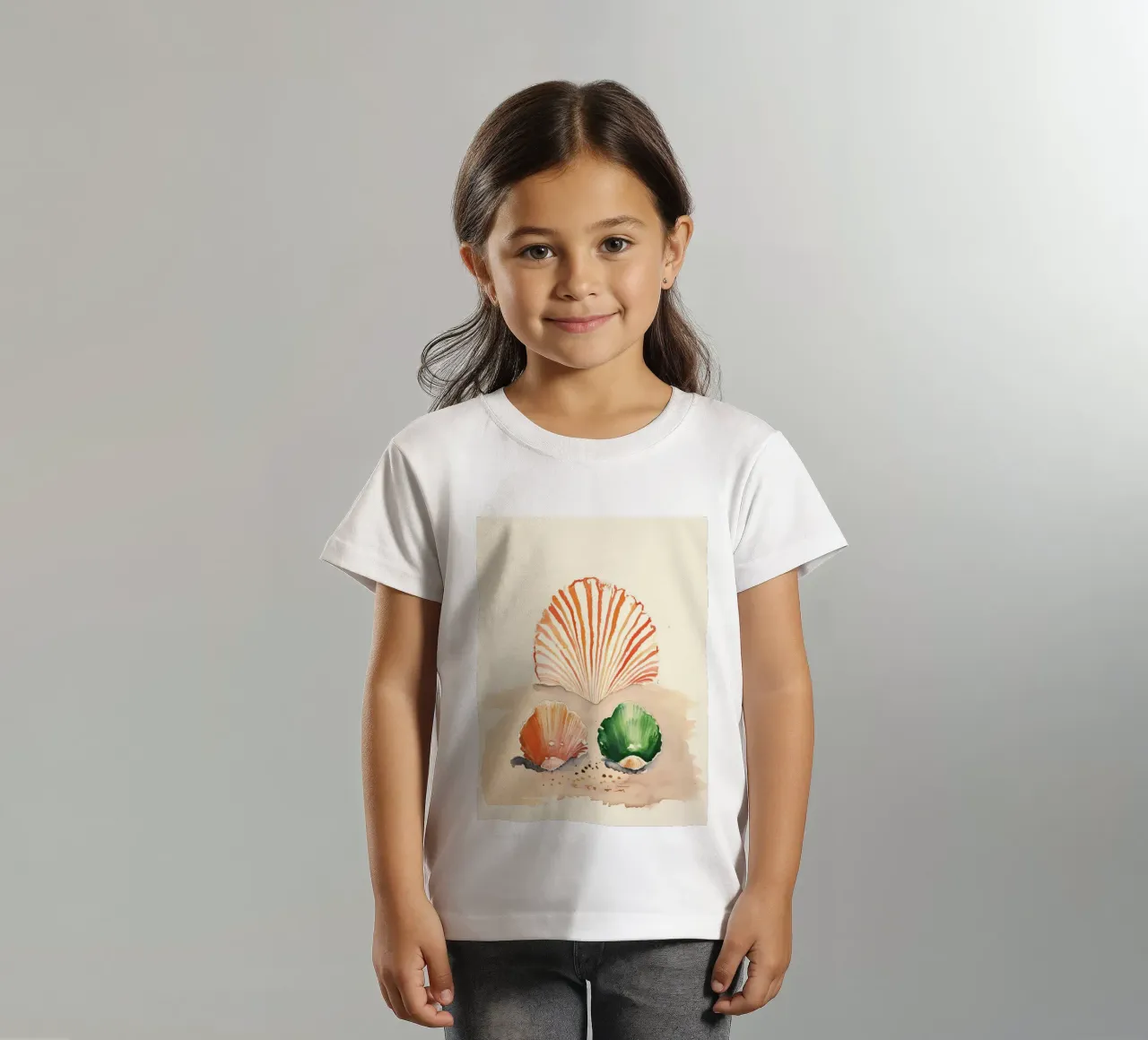 Conchiglie t-shirt bambini da DaarbyN