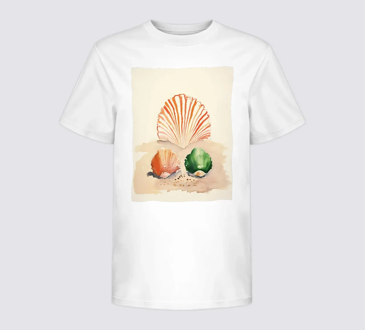 Conchiglie t-shirt bambini da DaarbyN