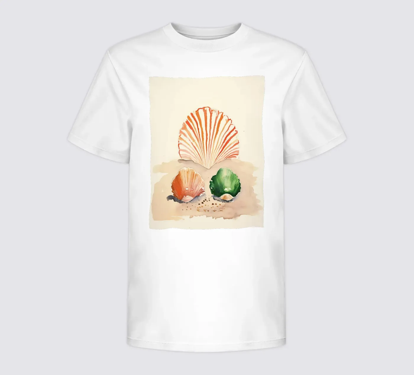 Seashells t-shirt bambini da DaarbyN