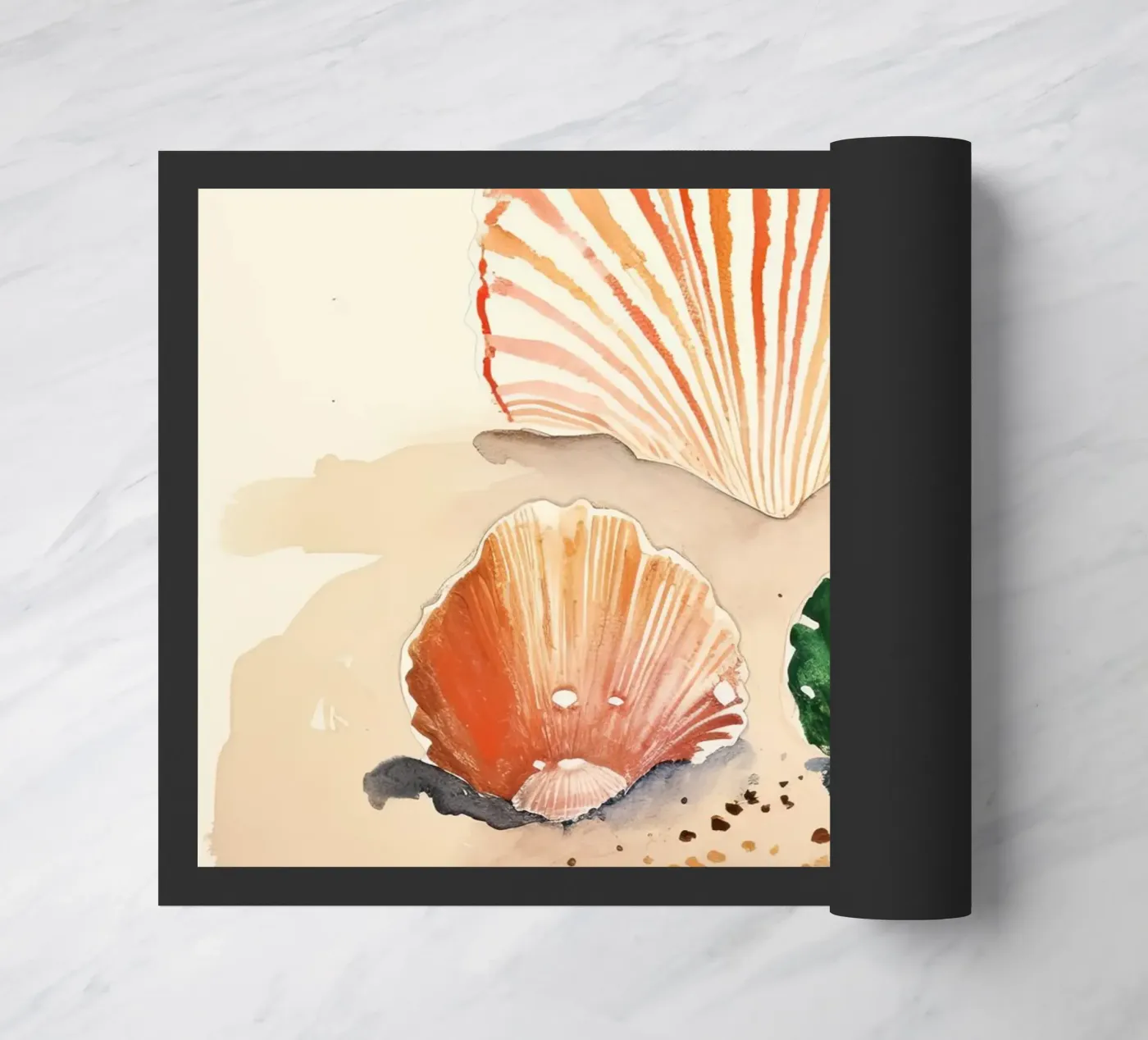 Seashells deurmat van DaarbyN