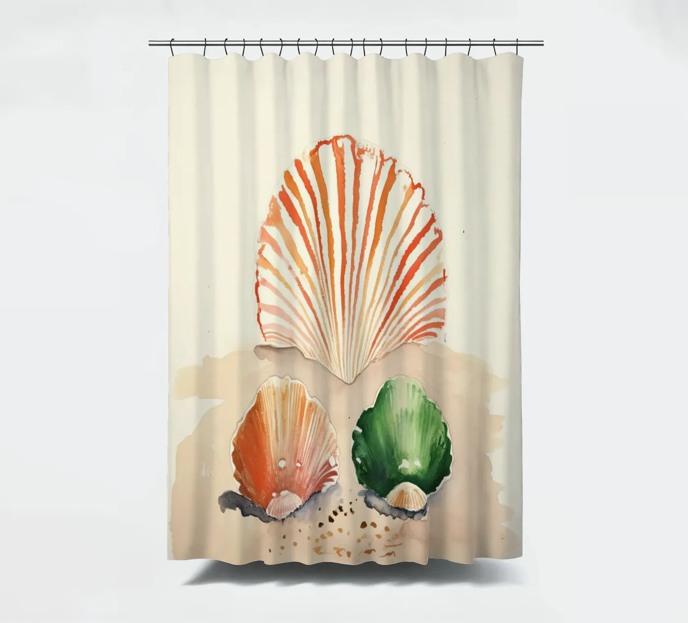 Muscheln Duschvorhang von DaarbyN