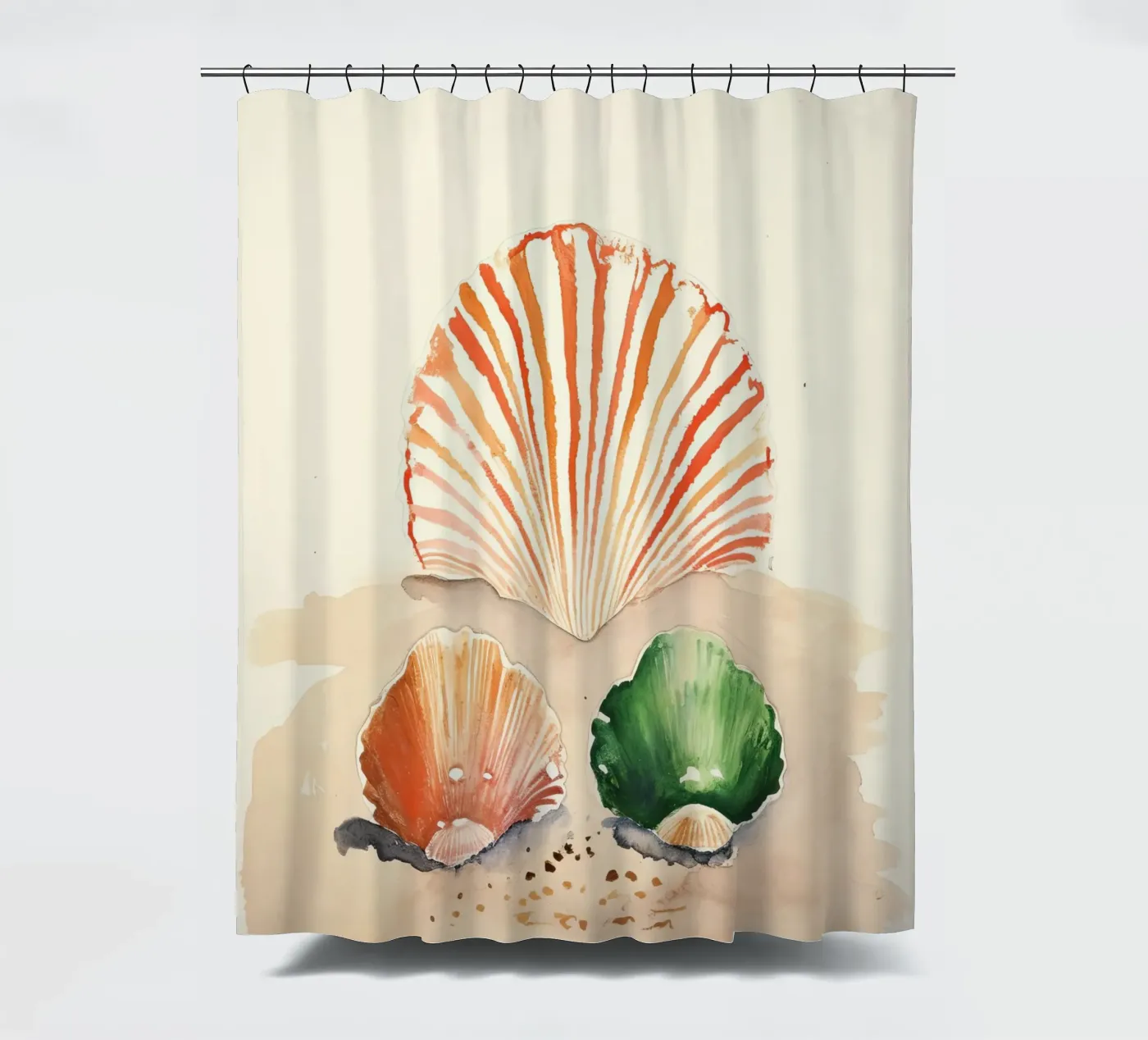 Muscheln Duschvorhang von DaarbyN