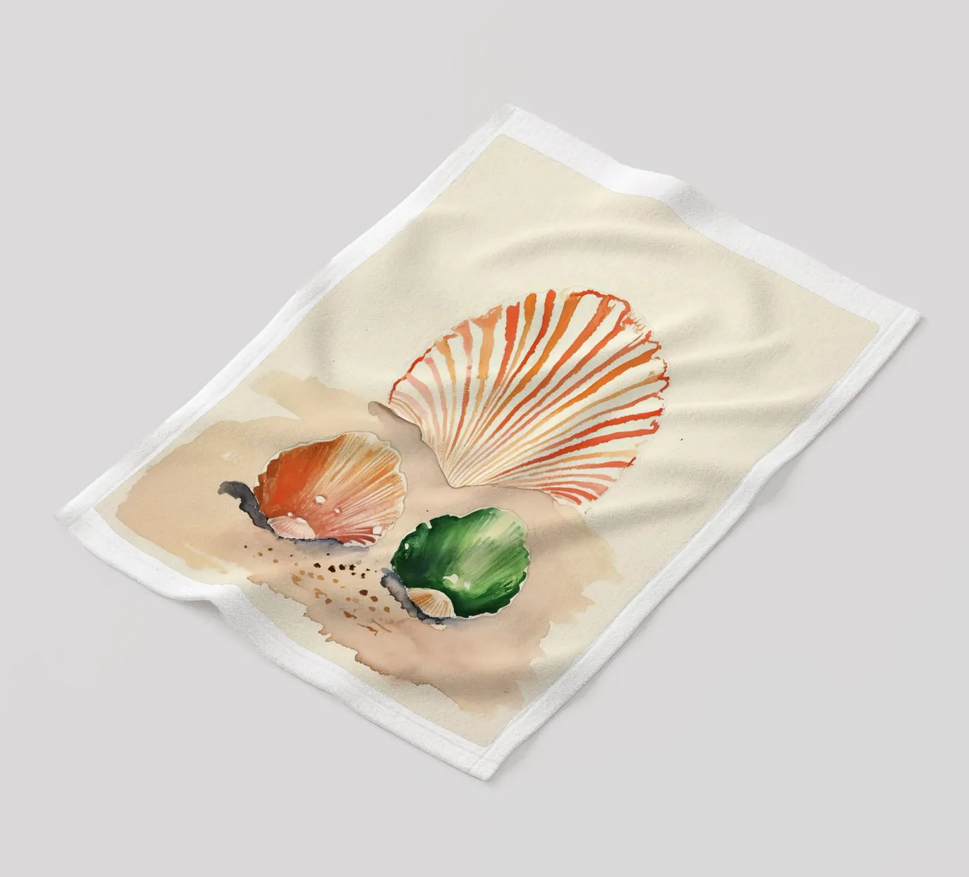Muscheln Fleecedecke von DaarbyN