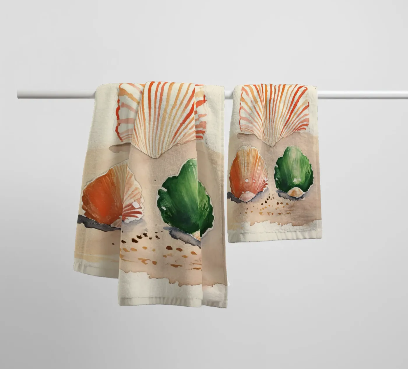 Seashells asciugamano da bagno da DaarbyN
