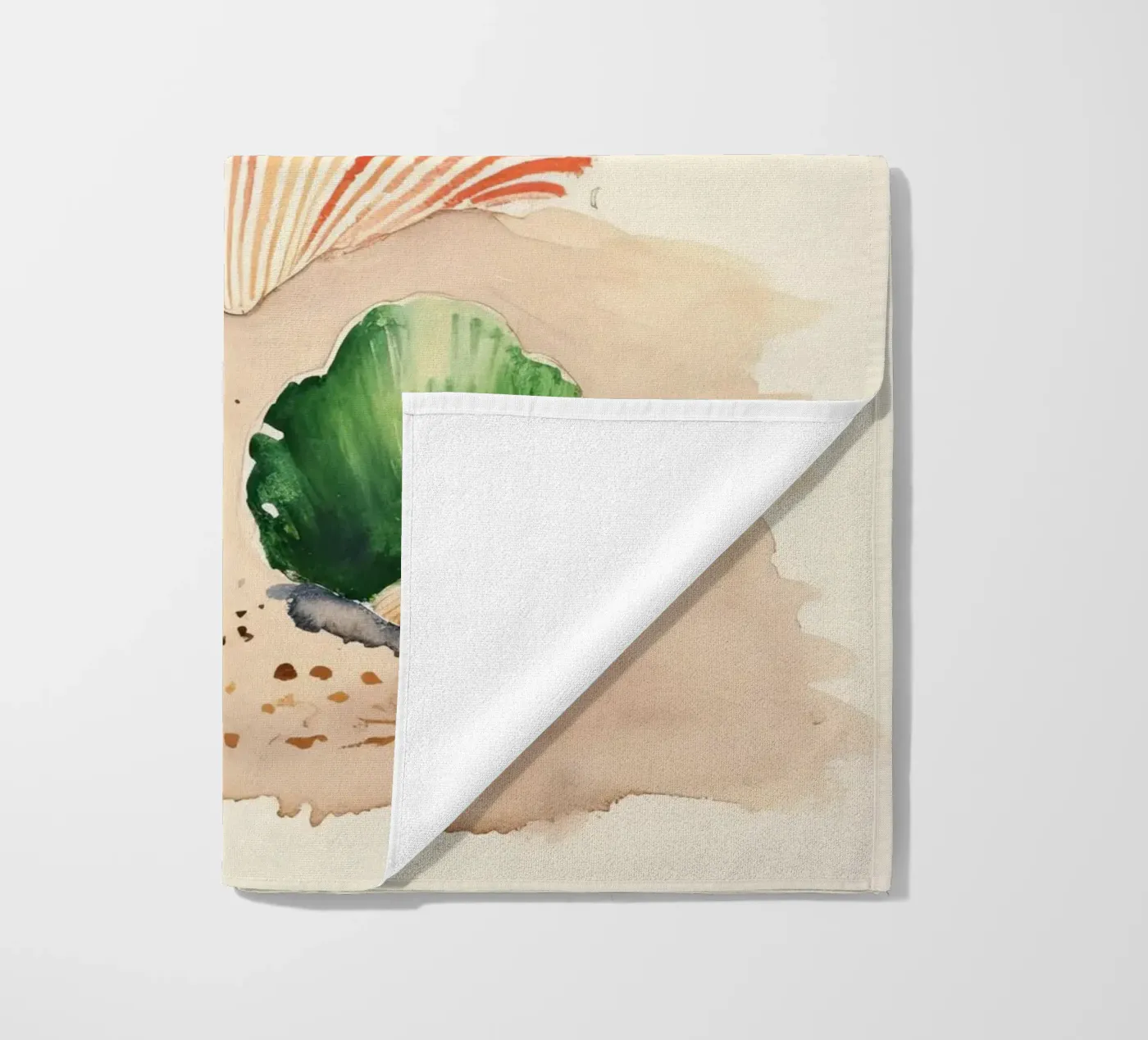 Seashells beach towel by DaarbyN