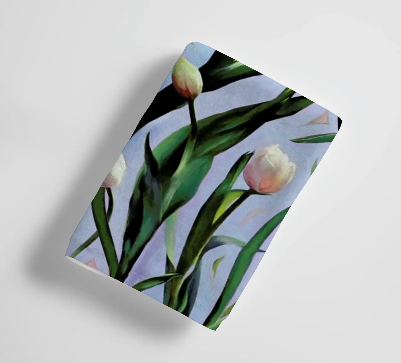 Waiting On The Blooming – Tulip Pattern toalla de baño de Micklyn Le Feuvre